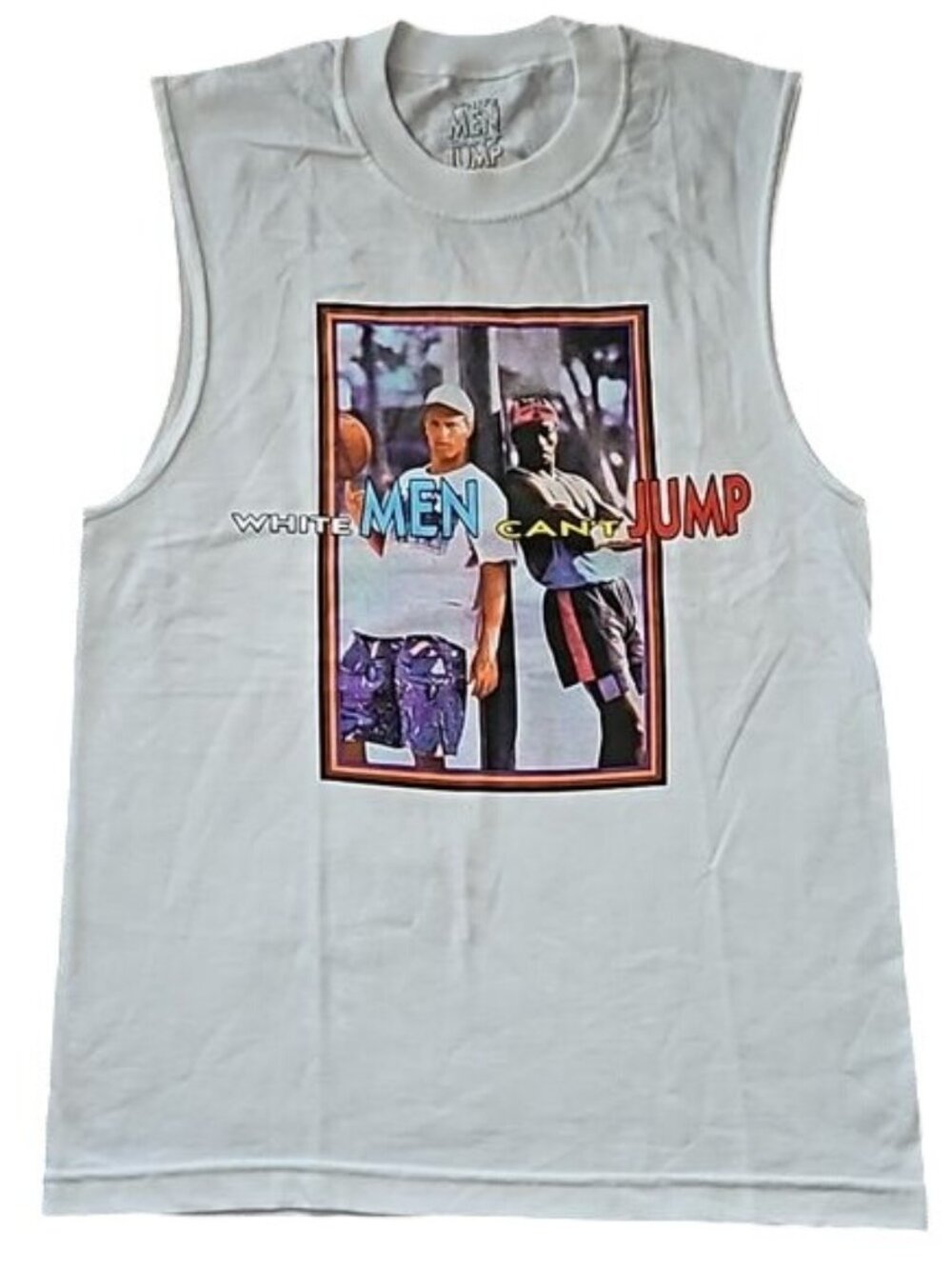 White Man Can't Jump Graphic Tank Movie Novelty Men's Small New Retro